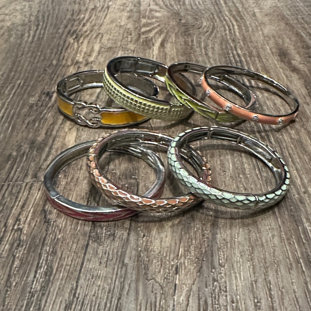 Lia Sophia Multicolor Bracelet Set